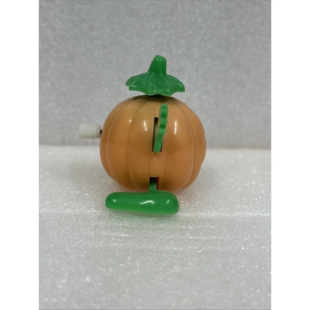 Vintage Wind Up‎ Toy Jack-O-Lantern Pumpkin Halloween Works